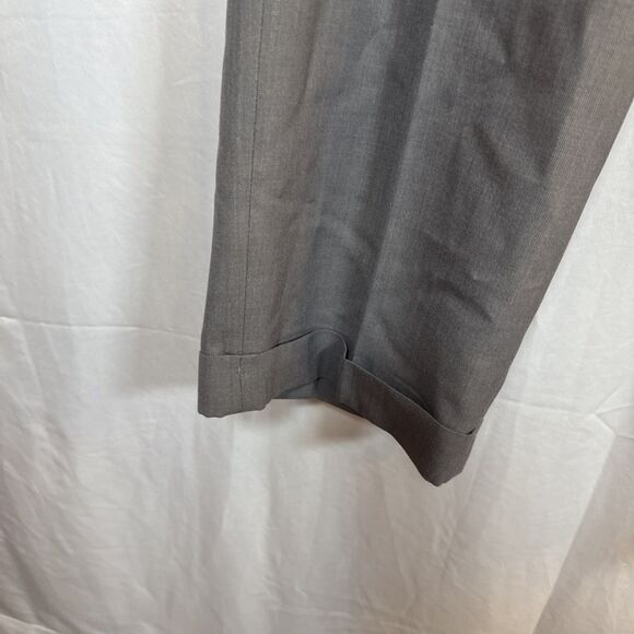 Lauren Ralph Lauren Mens Classic Fit Grey Dress Pants Size 34 X 32 Preowned - Picture 4 of 16